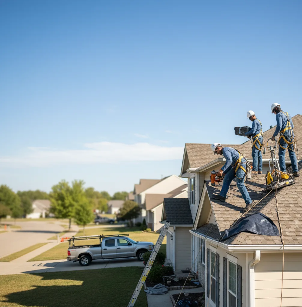 Roof Repair in Elsa